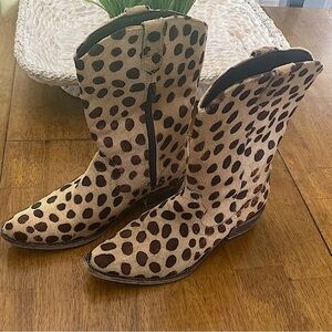 Leopard Print Cowboy Boots
